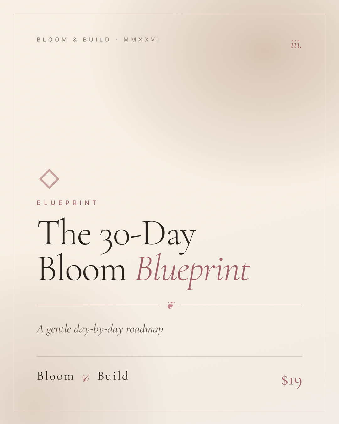 The 30-Day Bloom Blueprint product cover
