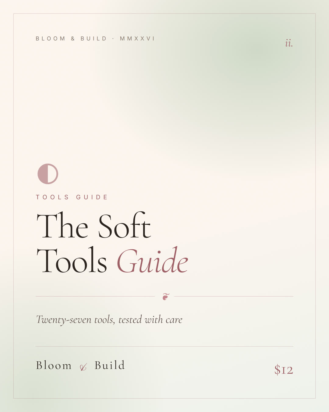 The Soft Tools Guide product cover